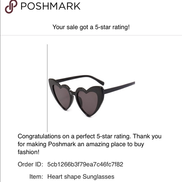 Heart shape Sunglasses - Picture 6 of 8